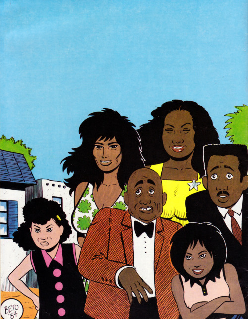 XXX Art by Gilbert Hernandez, from Love and Rockets photo