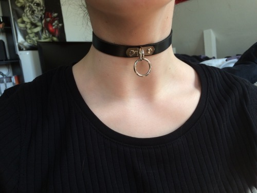 XXX itsmeemolga:  Some of my chokers, just relaxed photo