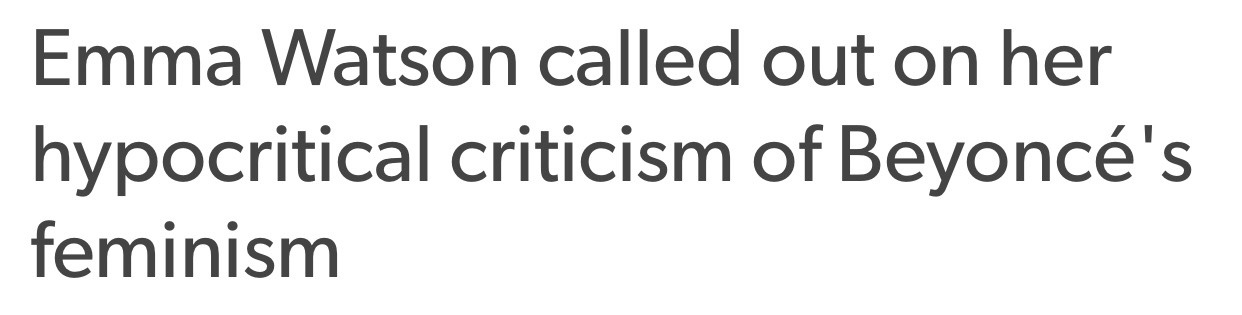 odinsblog:  “As I was watching [Beyoncé’s videos] I felt very conflicted, I