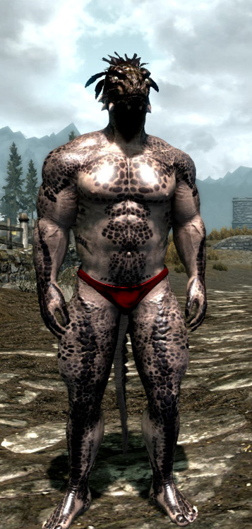 Porn photo The various argonian males of Skyrim, all