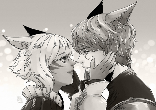 WoL/Y’shtola commission <3 FFXIV characters are fun to draw!
