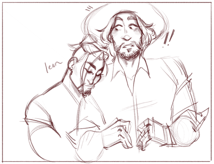 casuallysuplexes: hanzo’s first PDA ( ˘ ³˘) i’ve been listening to a lot