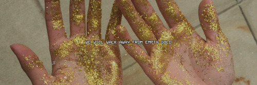 Empty Gold - Halsey © @goodforsmgz {x}like/reblog if u use/savedon’t copy