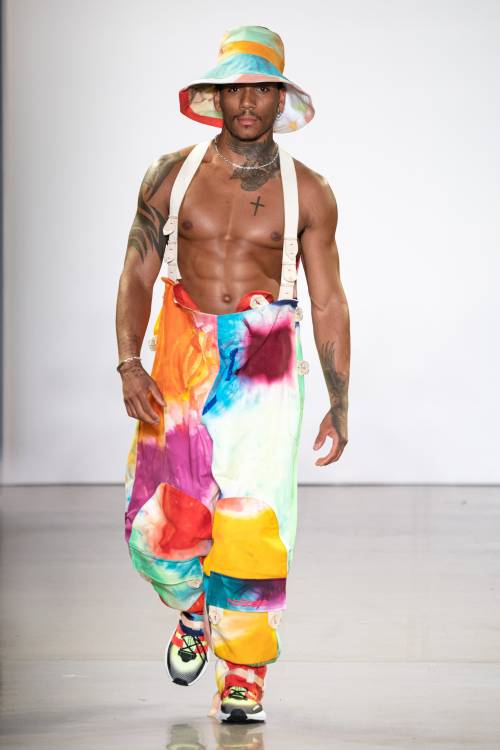 No Sesso SS20LA-based designer Pierre Davis founded her collection NO SESSO (Italian for No Sex) in 