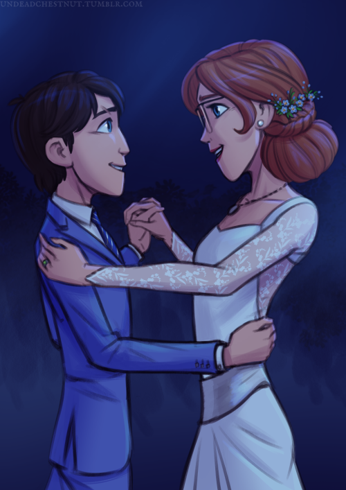 undeadchestnut:Dances for the bride and the groom. :&gt; I am absolutely sure that Nomura is an