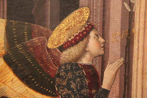  Giovanni Angelo d’Antonio - The Annunciation. Detail. 1456 - 1458 