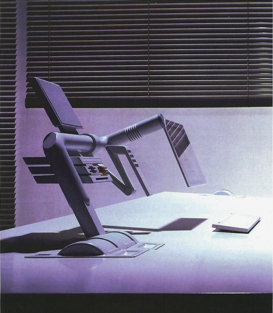 graphicminded:  iPad before the iPad Future “Tablet” and “Workbench” prototype