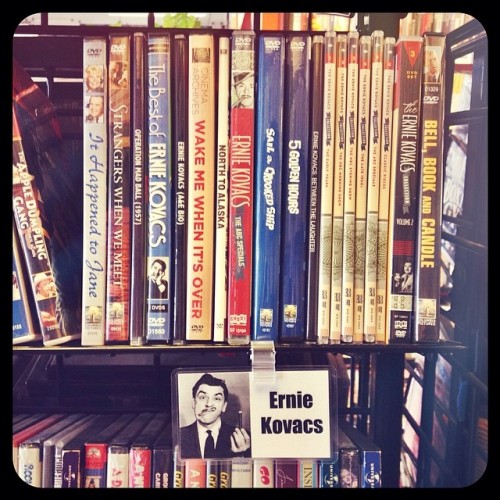 Check out newest Comedy section for television pioneer Ernie Kovacs!! (at CineFile Video)