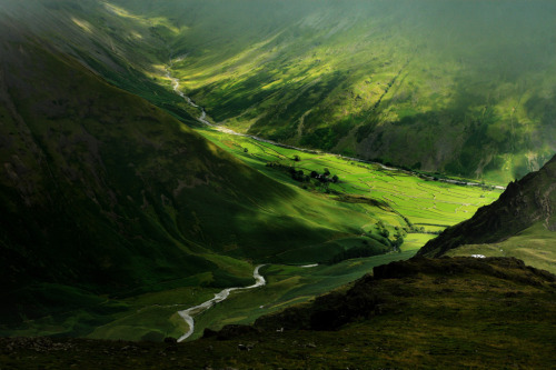 pagewoman:  Wasdale from Red Pike, Mosedale Horseshoe, Lake District, Cumbria, England