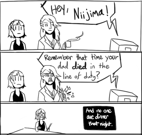 niijimadynasty:Hey, more hiimdaisy style P5!