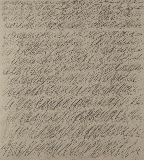 lovefrenchisbetter:  Cy Twombly (1928-2011)Untitled  