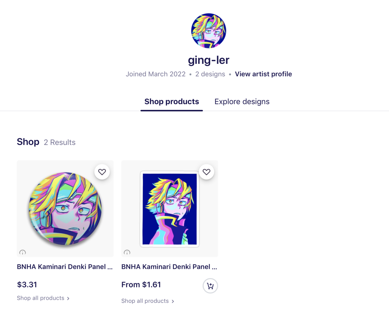 It’s still a work in process, but I started a redbubble shop! I’ll update the shop whenever I can, but I figured I could get 