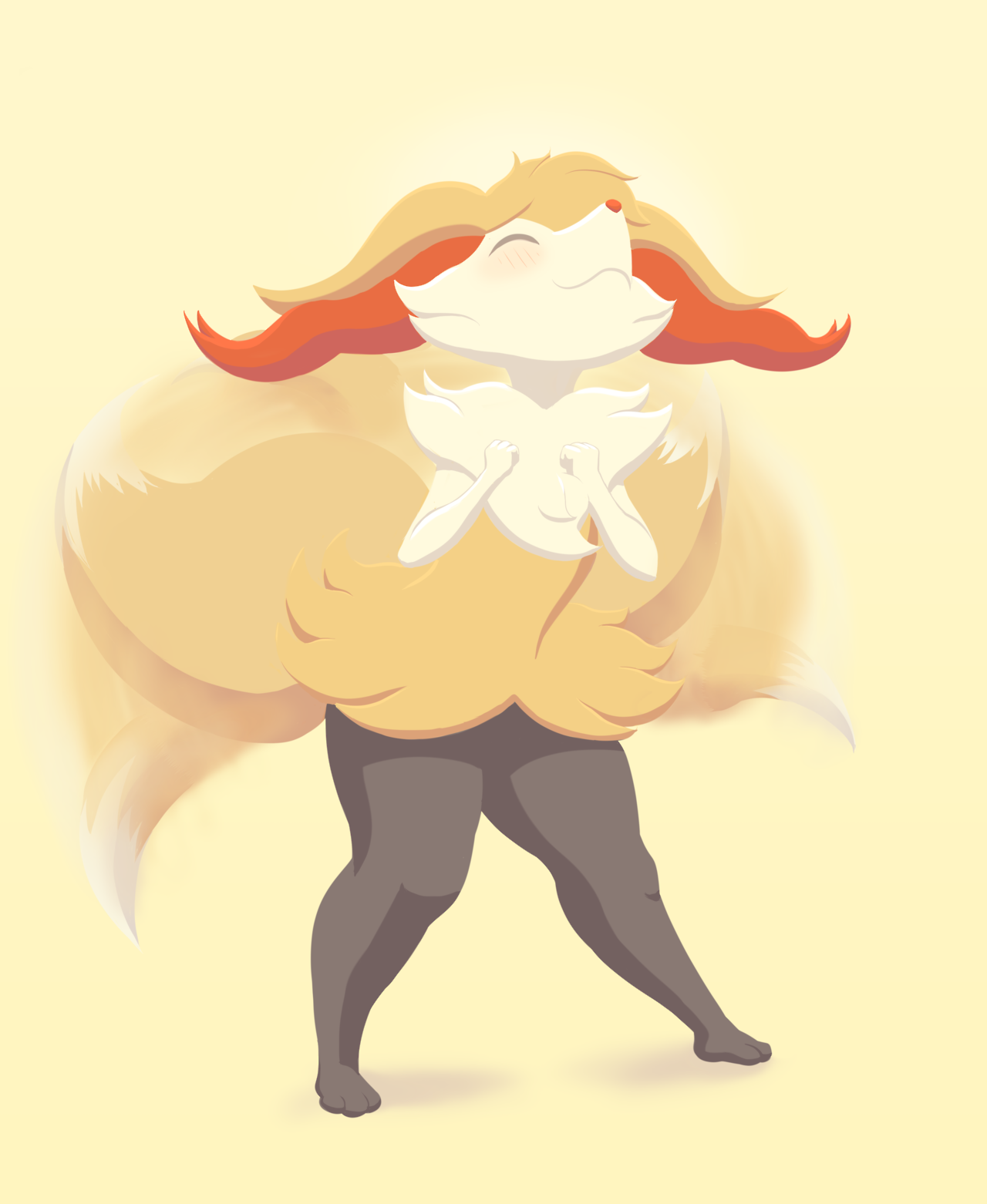 braixendaily:I’m sorry Eli’s tail wagging is too cute I had to draw fanart for