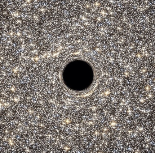 Porn photo z-v-k:  M60-UCD1 black hole, via NASA 