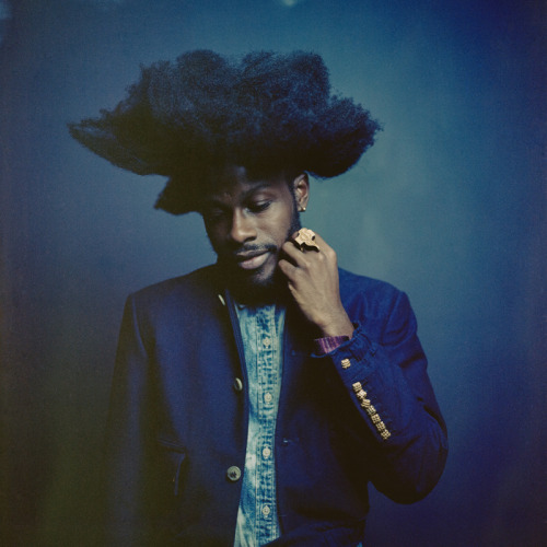 Test Shots by Rog Walker of Jesse Boykins III in the studio with Rog and Bee