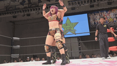 grappletube: twitchandmoan: HZK (Reo Hazuki) and Io Shirai.  www.grappletube.com/  - biggest 