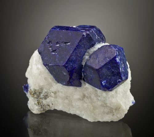 The blue in lapis Lazurite, a cousin of the volcanic mineral Hauyne (see on.fb.me/1VO1EnF) sh