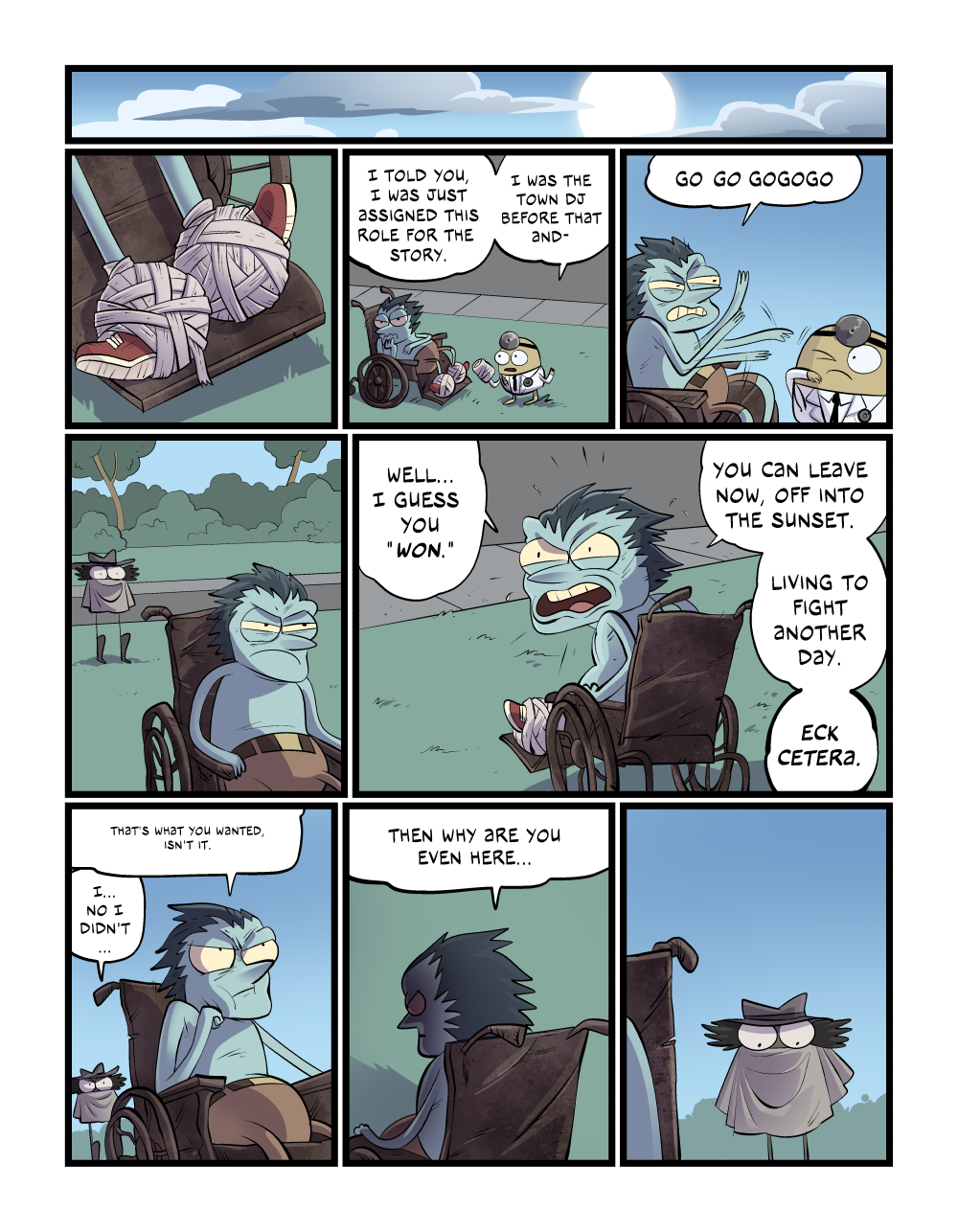 backcomic:  pages 219 &amp; 220Well Abigail… You certainly won this time.BACK
