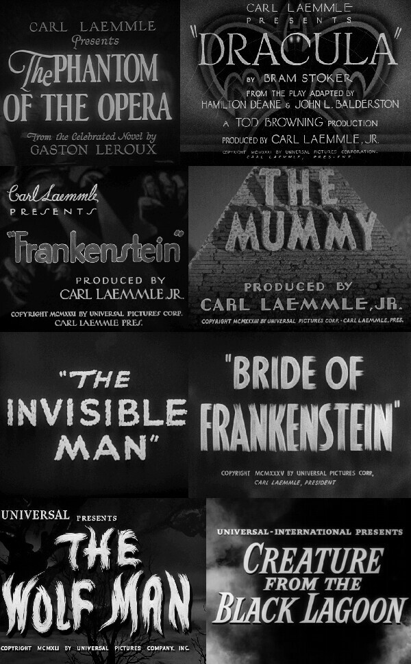 universalmonsterstribute:  Universal Monsters 