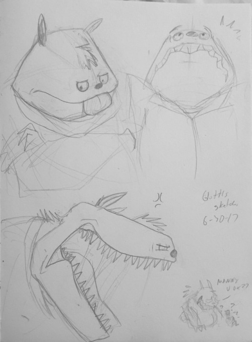 bcdrawsandwrites: Please reblog, don’t repost! Some really old Grim Fandango sketches I’