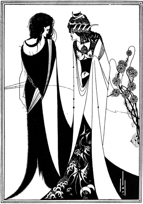 Aubrey Beardsley illustrations for the first English edition of Wilde’s play Salome (1895)