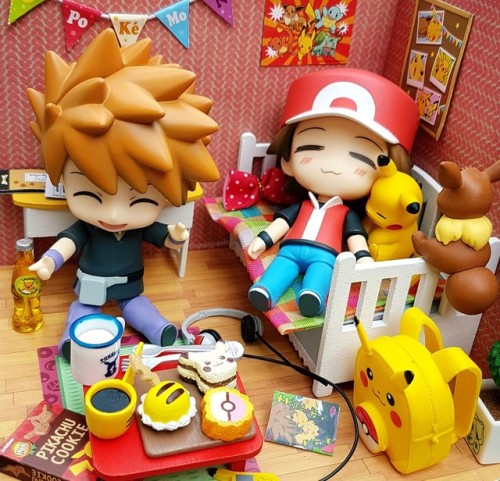 Custom Pokemon Dollhouse ♥ Had so much fun doing this! Look at how happy my babies are now :D