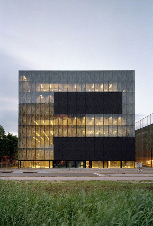 Utrecht University Library Centre, Utrecht, Netherlands by Wiel Arets Architects (2004)
