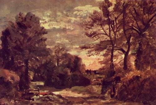 Country road, 1826, John ConstableMedium: oil,canvas