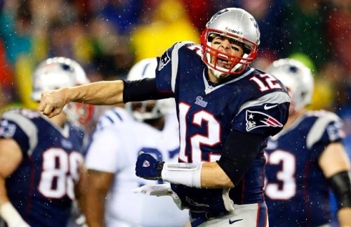 bostonkatie:  Patriots take the AFC Divisional Game with a 43-22 victory over the Colts. A team built on adversity, this group never gives up and never fails to put a smile on my face. Love them with all of my heart and I will continue to support through