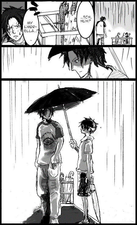 freckledbastard:  Modern Day Parody: Tsundere Ace its so dramatic isn’t it great? my pencil….is BROKEN (pssst click on the pictures for my horrible comments)