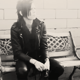 blackveilbrideswwegleek:  Andy Biersack ; smoking  