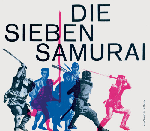 abbaskiarostami:Seven Samurai / 七人の侍 (1954) dir. Akira KurosawaPosters, Leaflet and Booklet design b