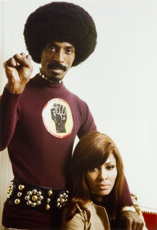 twixnmix: Ike & Tina Turner photographed by Tony Frank, 1971.