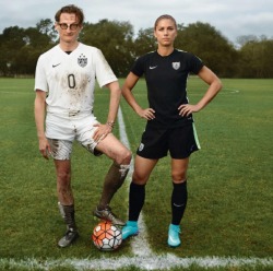 fortheloveofsportsandcamaraderie:  Alex Morgan - Vogue USA, April 2016  Photographed by Annie Leibovitz