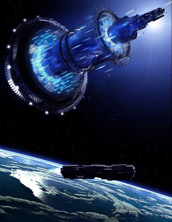alienspaceshipcentral:  sciencefictionworld:  “Oblivion” by Alex Smith  If you