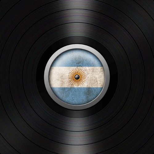vintage-art-fashion:    Argentina Flag Vinyl Record Album Graphic Poster 