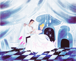 mickeyandcompany:  Concept art for Cinderella,
