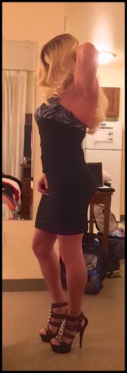 trans-amee:  My LBD cocktail dress! porn pictures