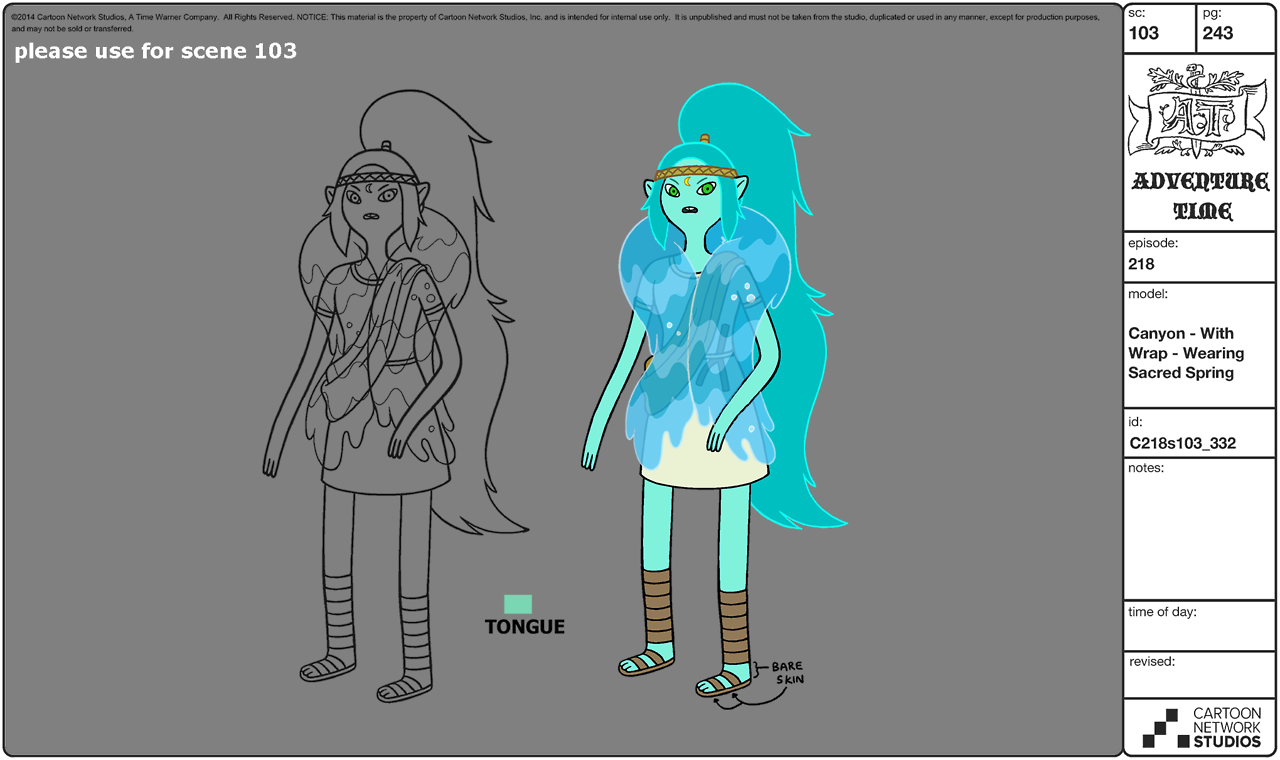 selected character model sheets from Mama Saidcharacter &amp; prop supervisor