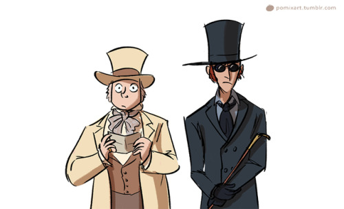 freedomattack: tomeart: pomixart: What if Crowley had given the wrong note to Azi? XD Oh my !