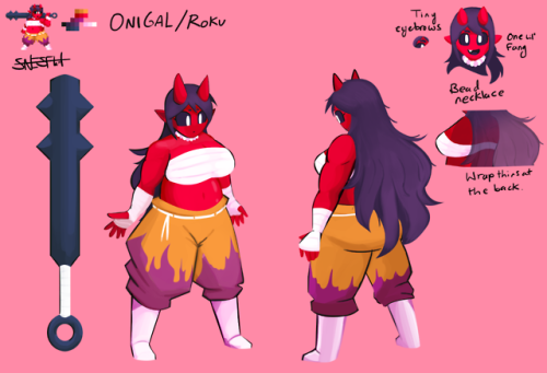 snesflint: Inari and Onigal’s references. (I already posted Inari’s but I’m dropping it again anyway