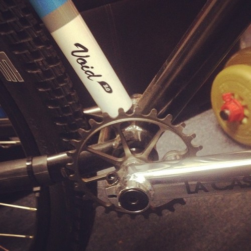 johnmcdonnell33:  New #treebicycleco sprocket on the Void #octaneone #mtb #lacasa