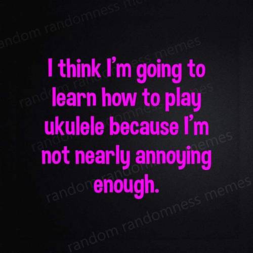 Insert sarcastic comment here...