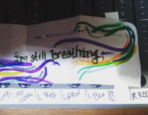 Version… three?… of the clav tattoo I want to get. A reference to #stillbreathing whic