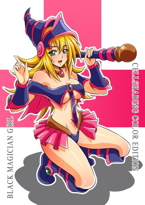 fandoms-females:AF #11 -  * Nosebleed into a Coma * (Black Magician Girl fanart by Doctor Zexxck )  <3 <3 <3 <3