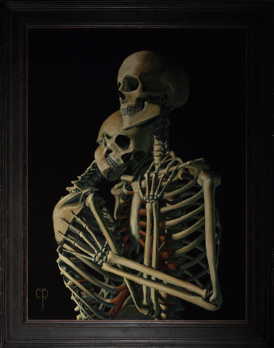 crystalline-aesthetic:  Chris Peters I Do. 2010, oil on canvas, 40 x 30 in 