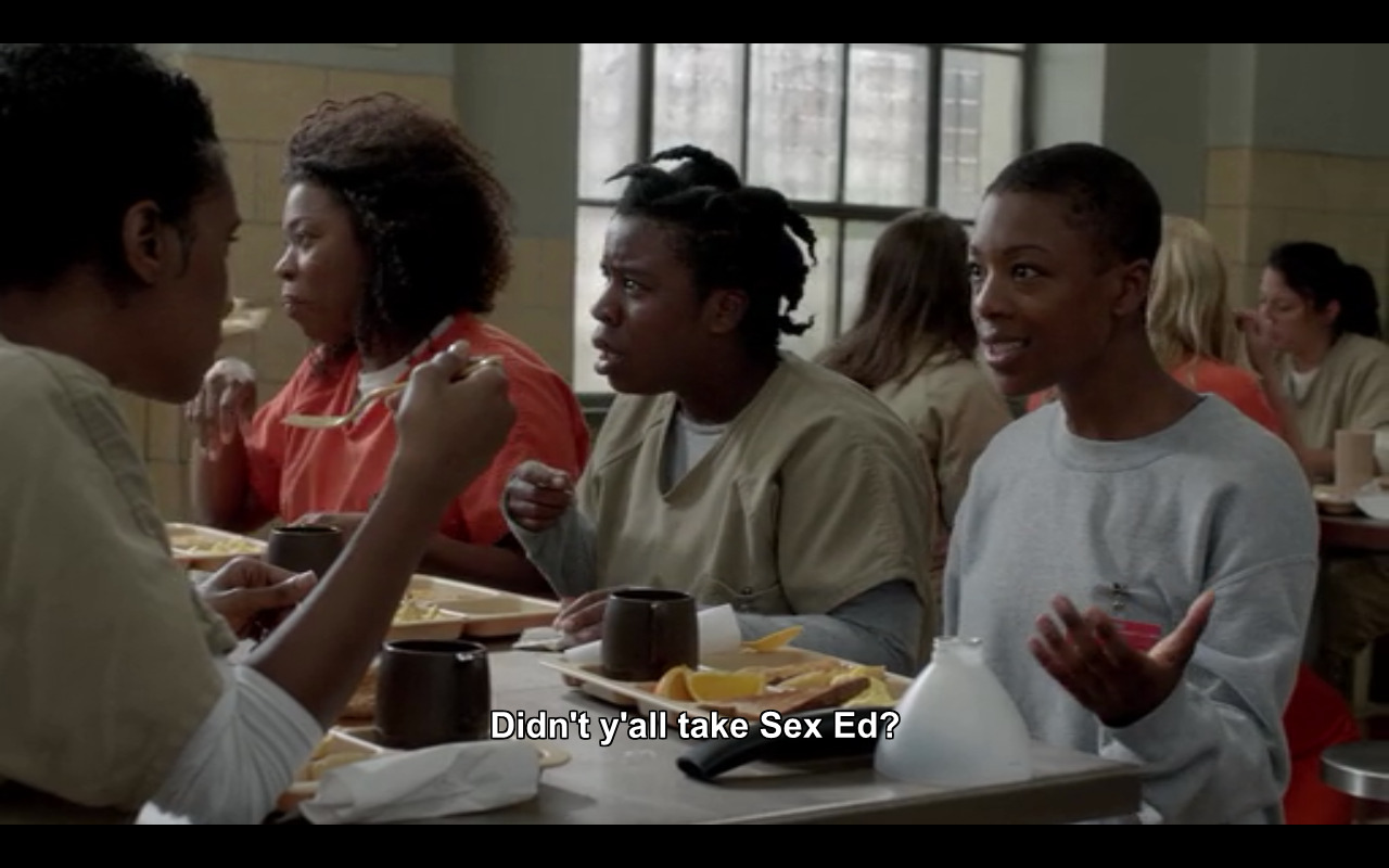 wendycorduroy:  ohyeeeahman:  adventureiwillalwaysseek:  orange is the new black