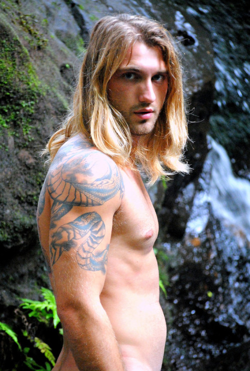 Golden locks.