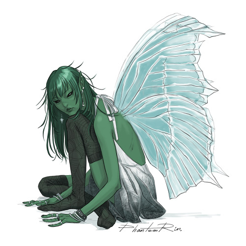 phantomrin:Kaye Fierch :)“The Modern Faerie Tales” by @hollyblack.