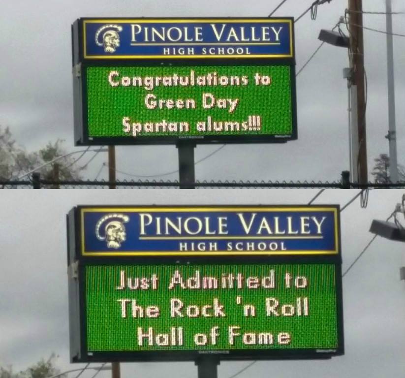 bluexkid:  aww look at that!  Billie and Mike’s school, the Pinole Valley High